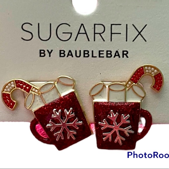 BaubleBar Jewelry - New SugarFix by BaubleBar Hot Chocolate Earrings